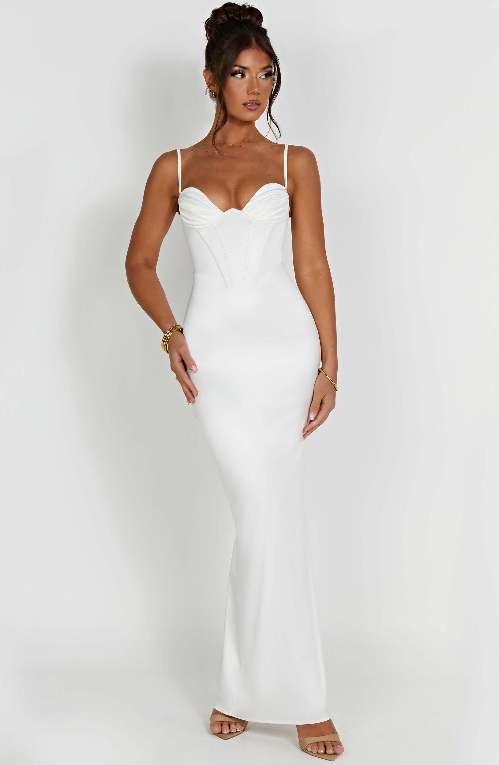 Onika Maxi Dress - Ivory Product Image