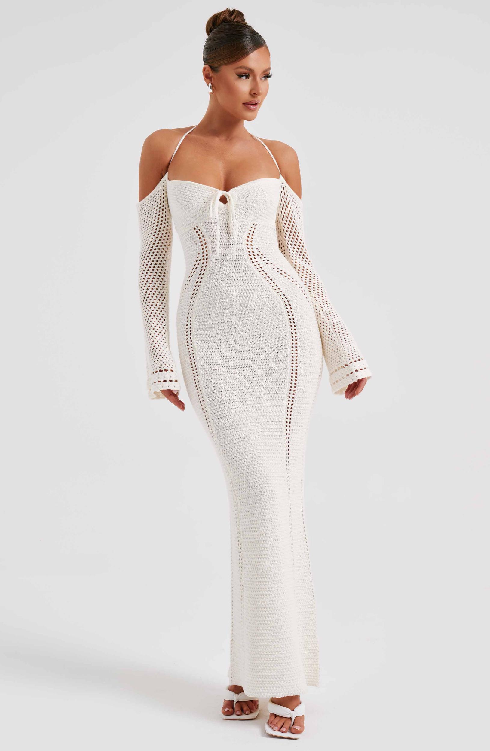 Samariah Maxi Dress - White Product Image