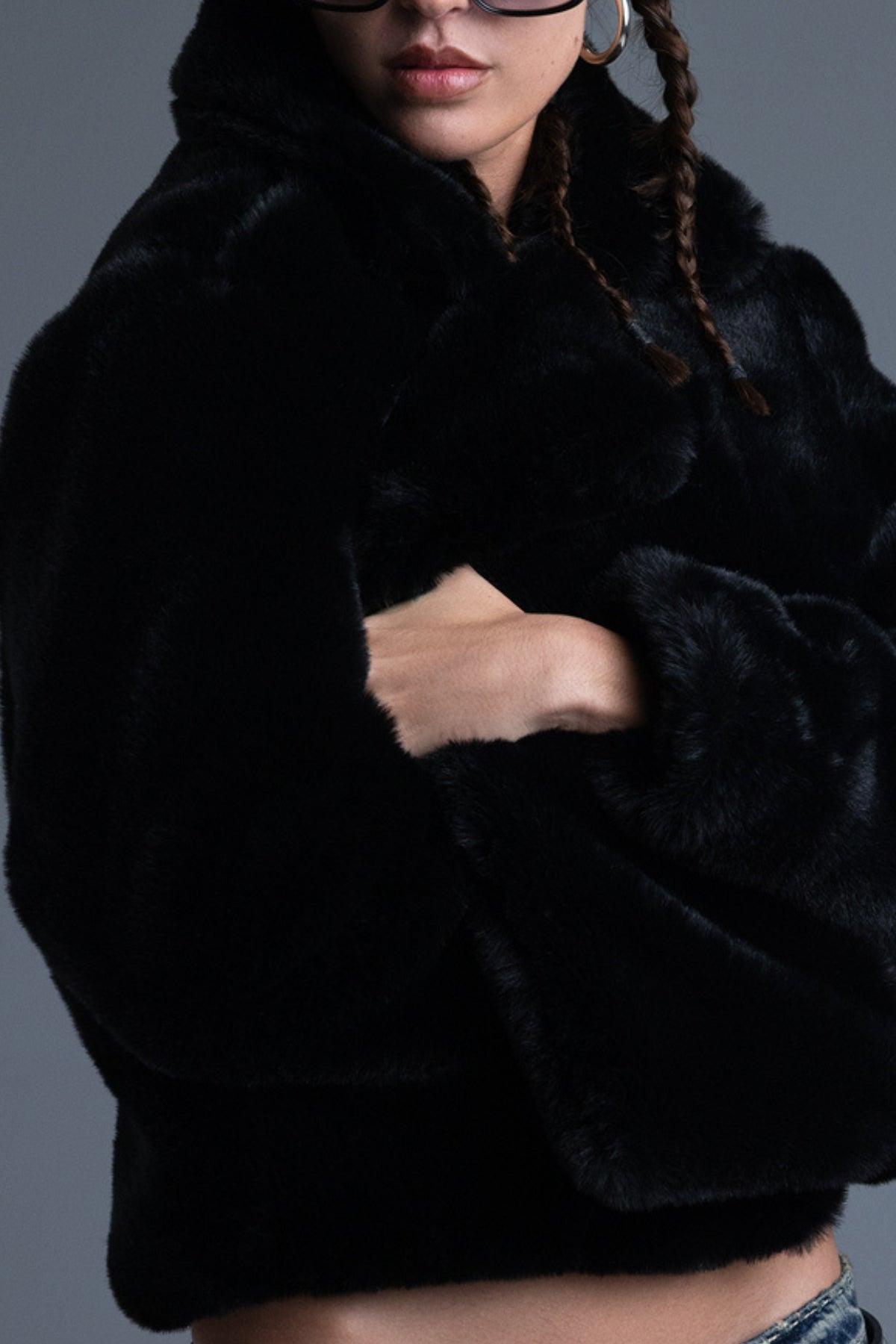 Amari Faux Fur Jacket Product Image