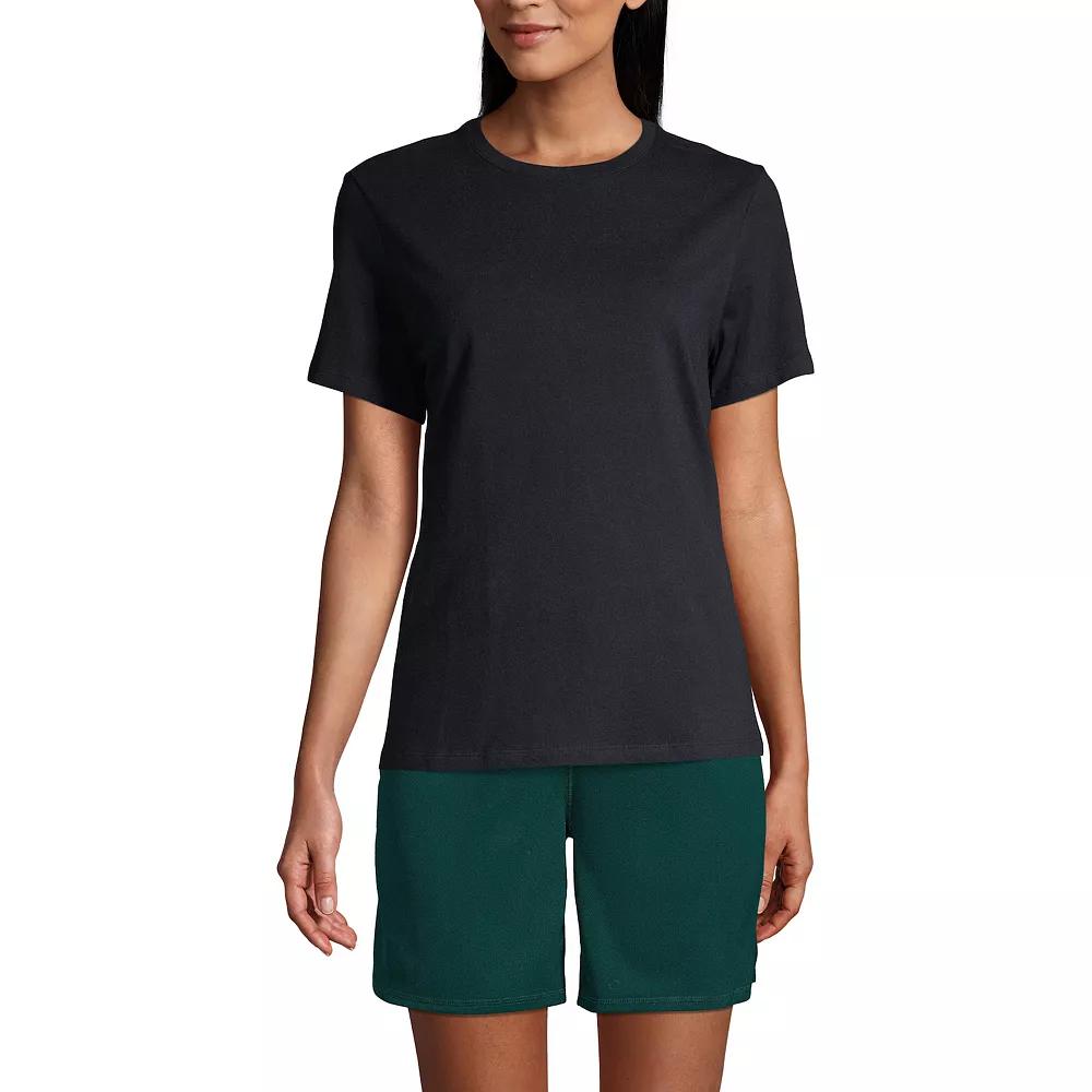 Women's Lands' End Short Sleeve Essential Tee,  Product Image