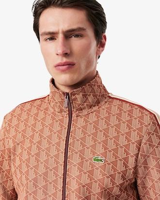 Paris Zip-Up Jacquard Track Jacket Product Image