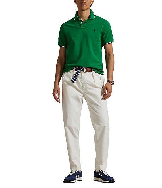 Polo Ralph Lauren Classic Fit Tipped Mesh Short Sleeve Polo Shirt Product Image