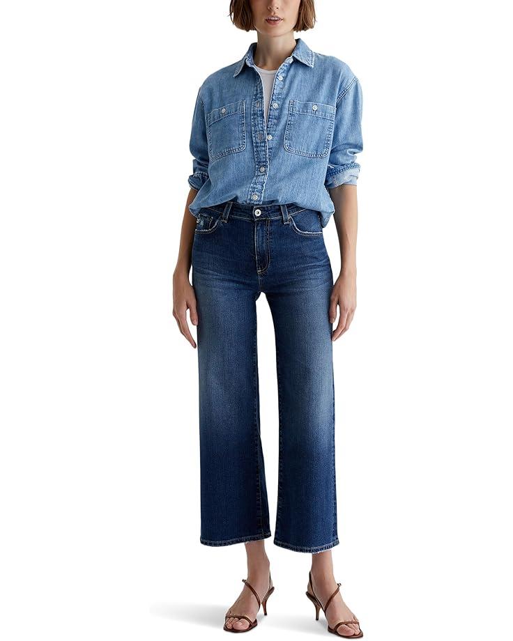 Saige Mid Rise Wide Leg in 16 Years Postcard Product Image