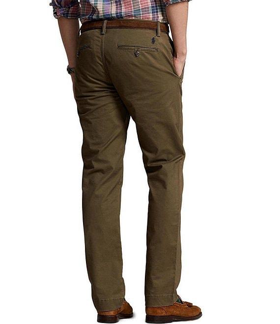 Polo Ralph Lauren Straight Fit Flat Front Stretch Twill Chino Pants Product Image