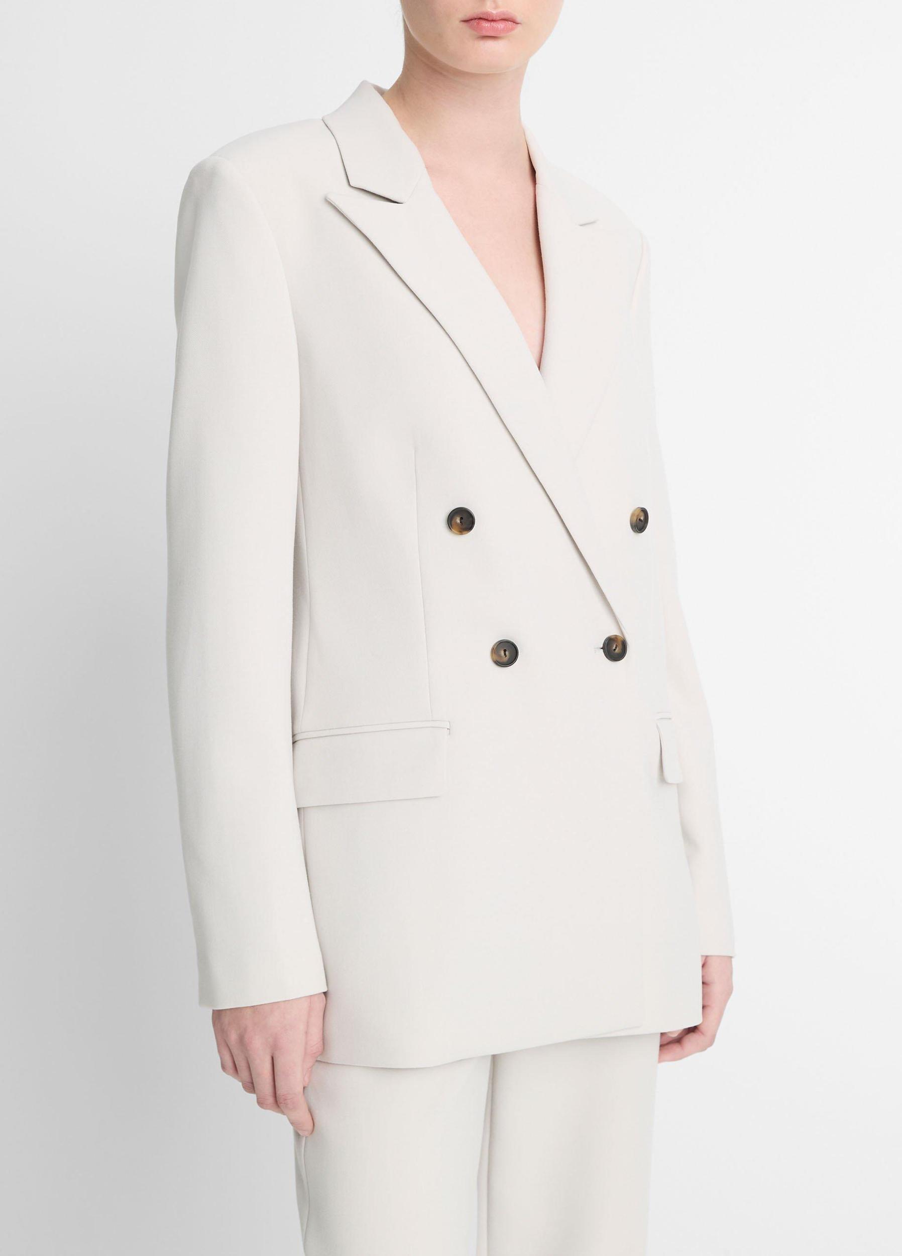 Soft Sculpture Double-Breasted Blazer Product Image