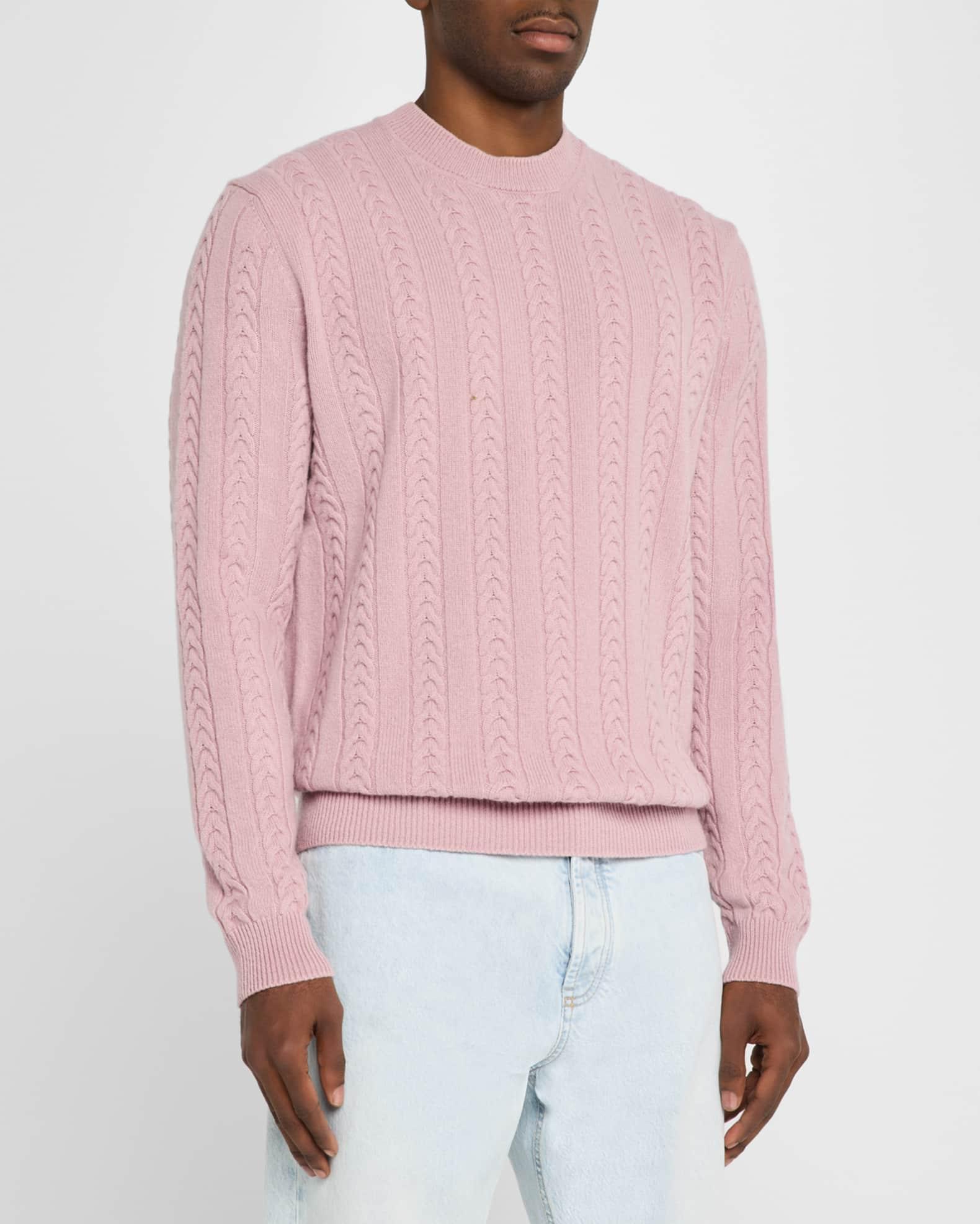 Men's Ermisto Wool and Cashmere Crewneck Sweater Product Image