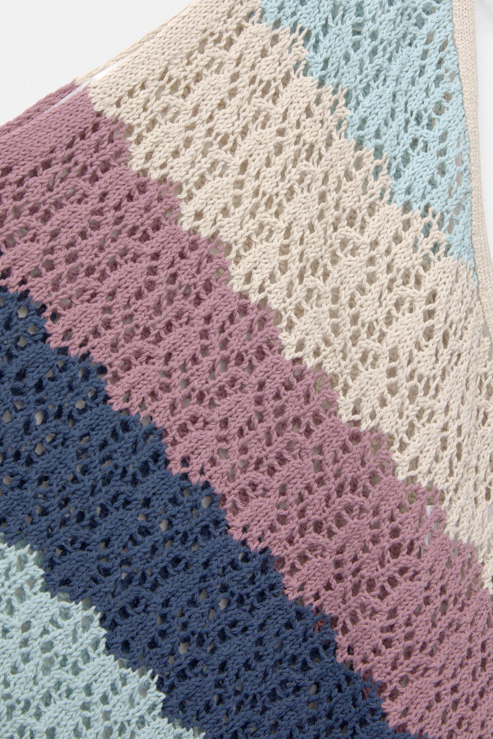 Striped crochet top Product Image