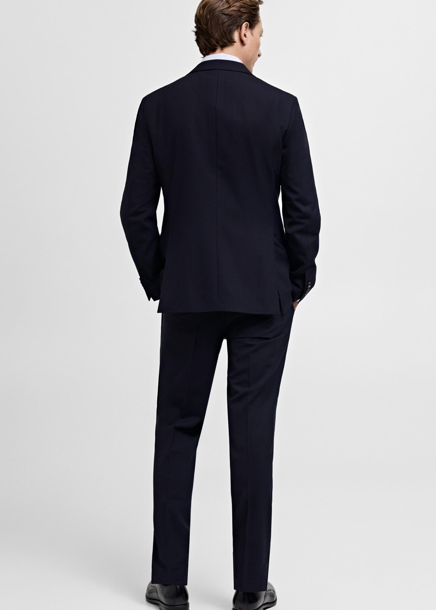 Turin 100% wool suit blazer - Men | MANGO USA Product Image