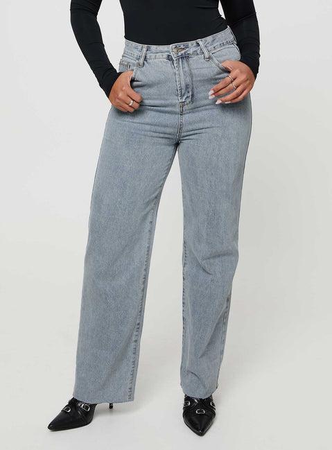 Kalinda Denim Jeans Product Image