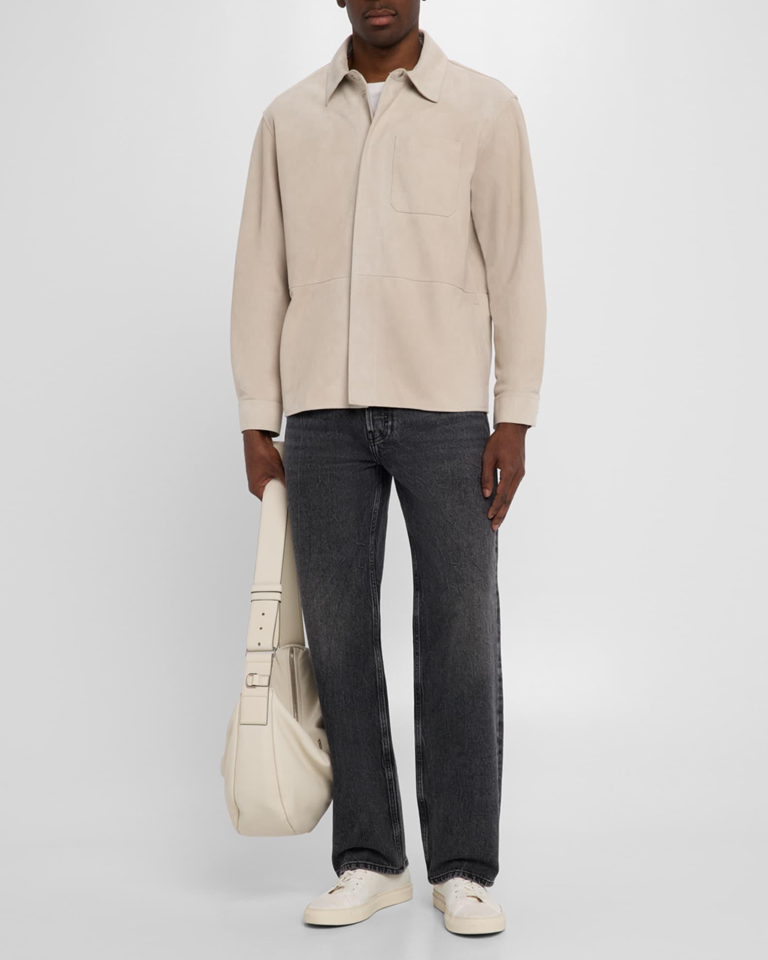 Men's Suede Overshirt Product Image