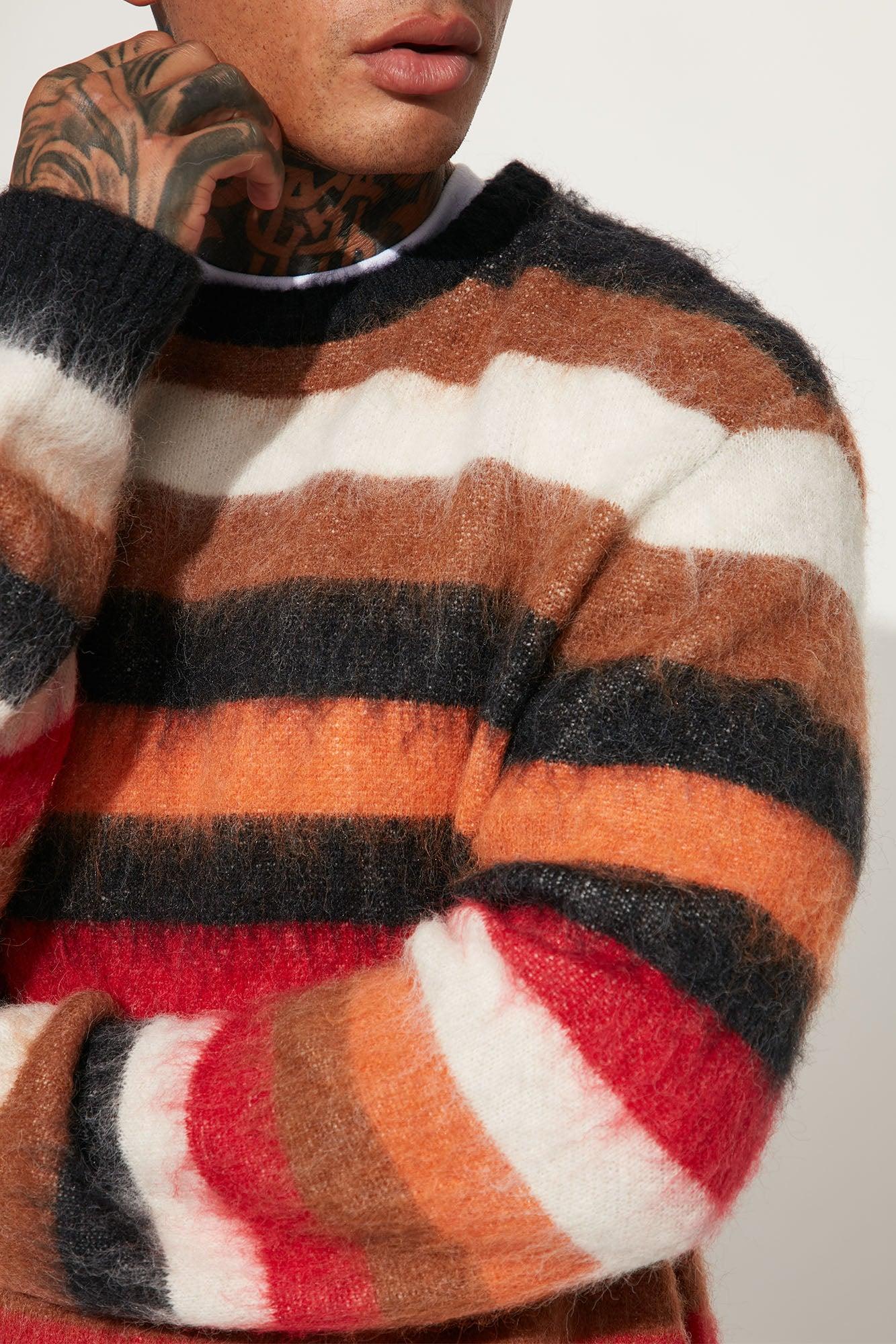 Mohair Crewneck - Multi Color Product Image