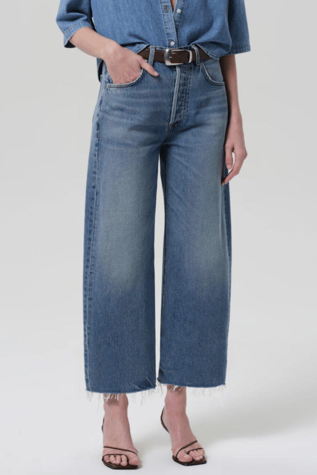 Ayla Raw-Hem Crop Product Image