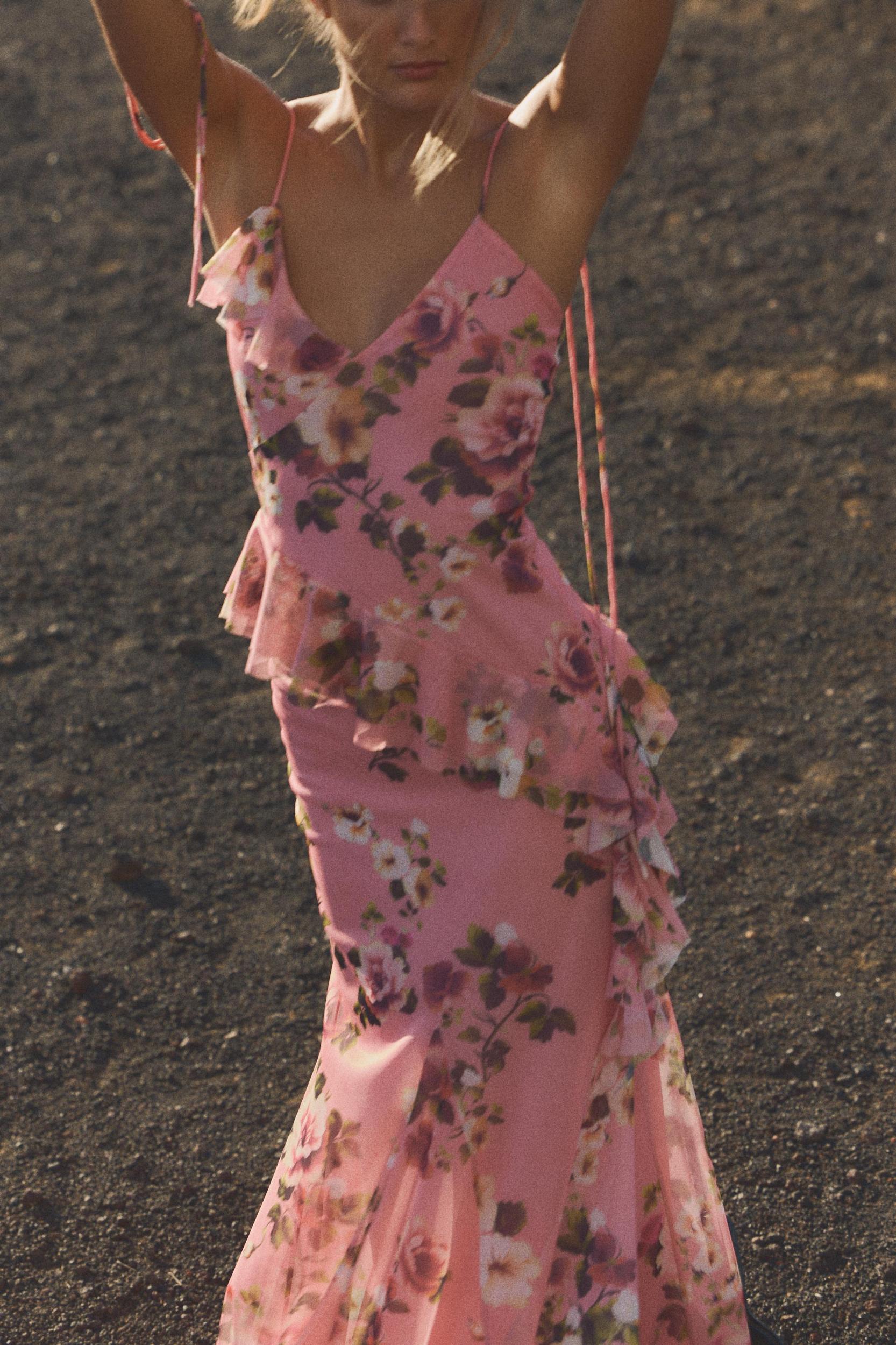 PRINTED TULLE CAMISOLE Product Image