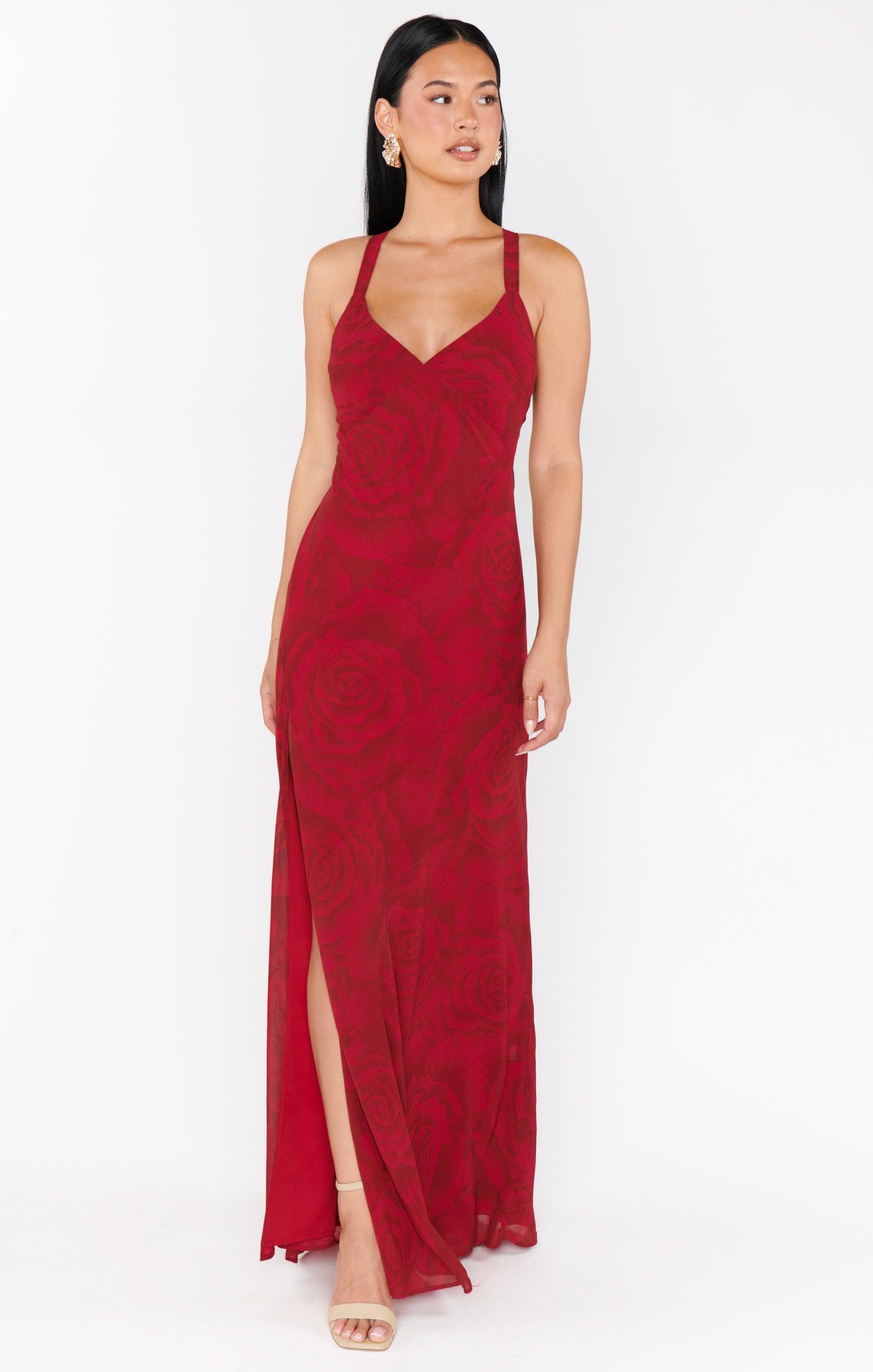 Anderson Maxi Dress ~ Dark Romance Product Image