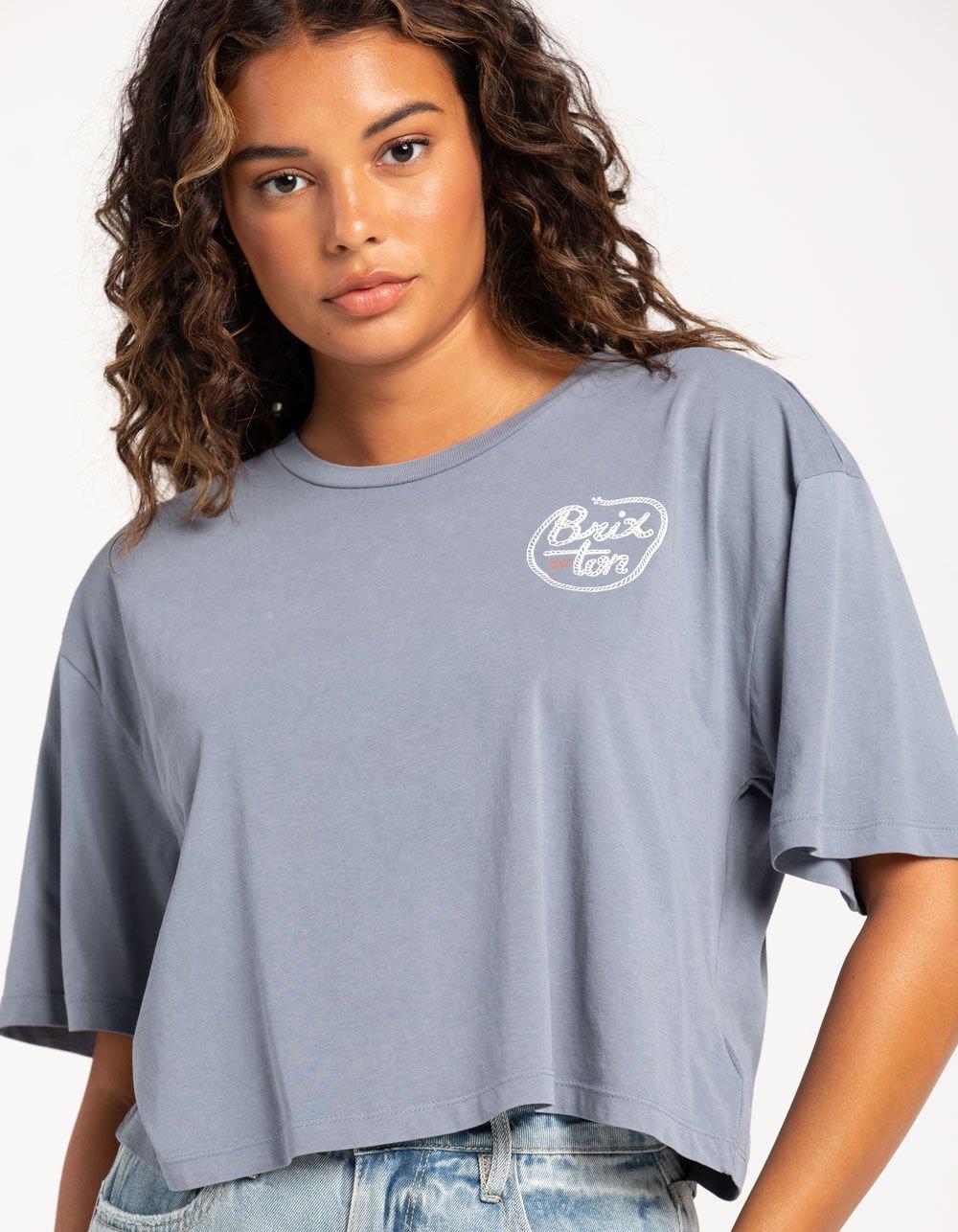 BRIXTON Roper Womens Skimmer Tee - SKY BLUE Product Image
