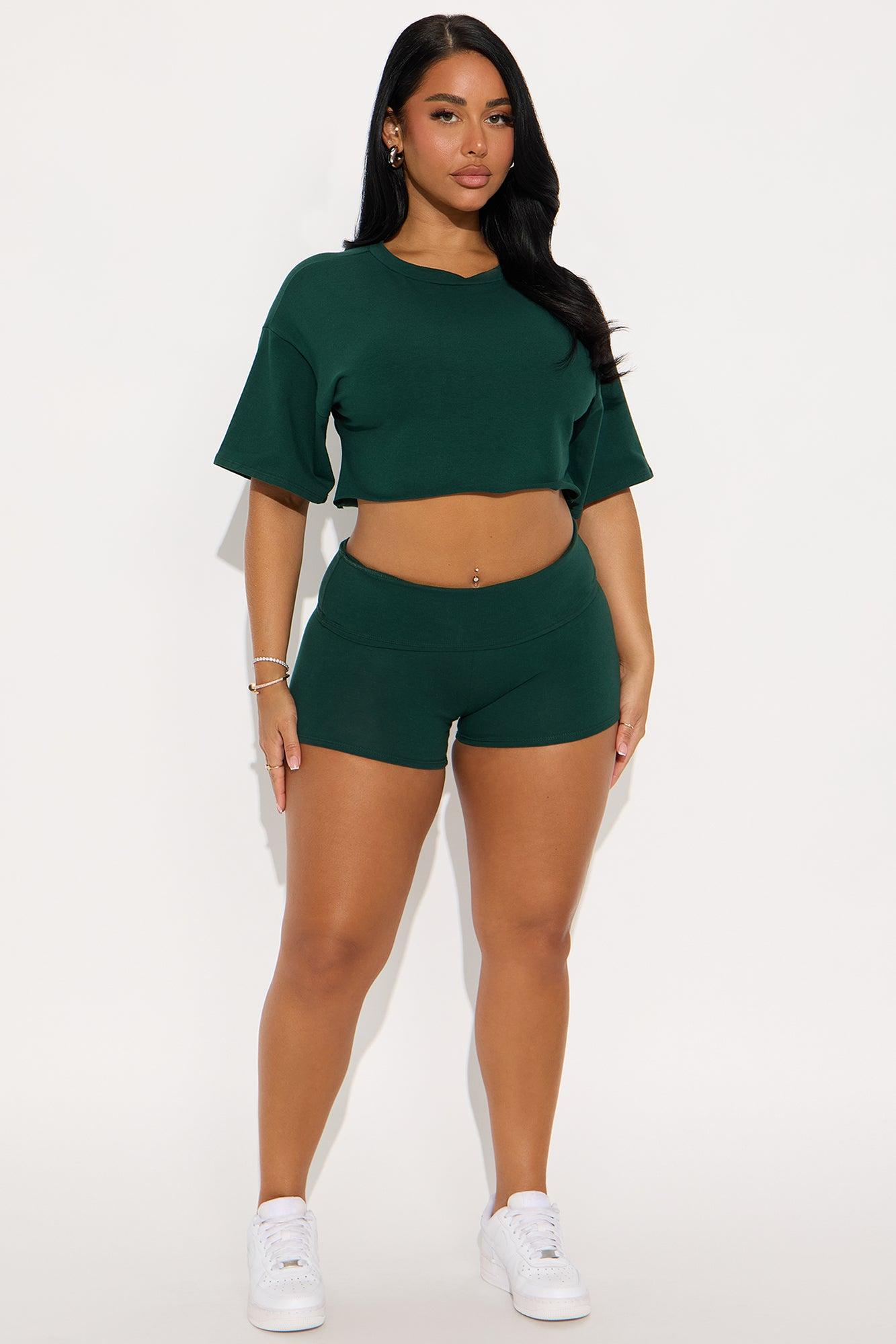 My Go To Biker Short Set - Hunter Female Product Image