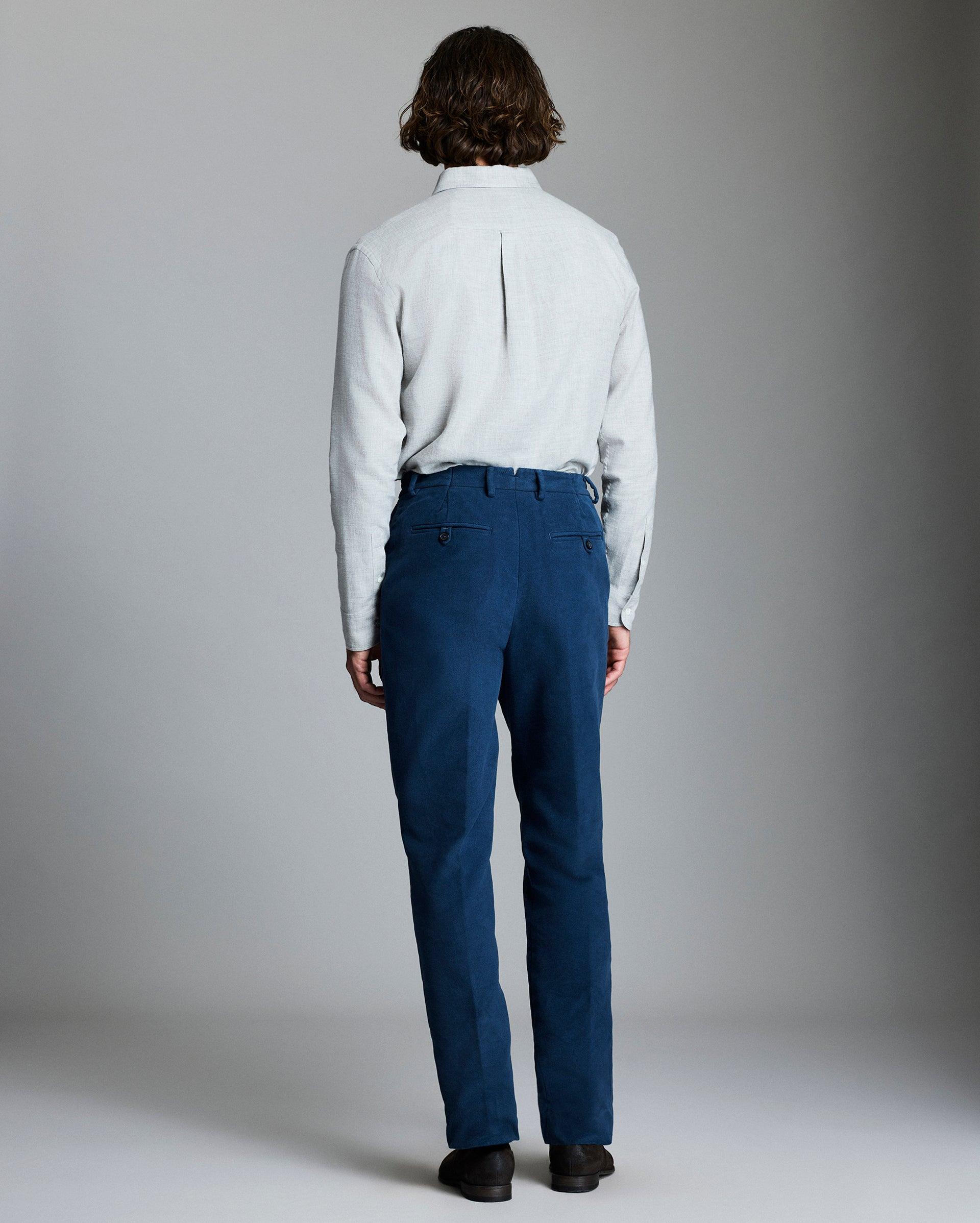 Moleskin Flat Front Trouser -  Product Image