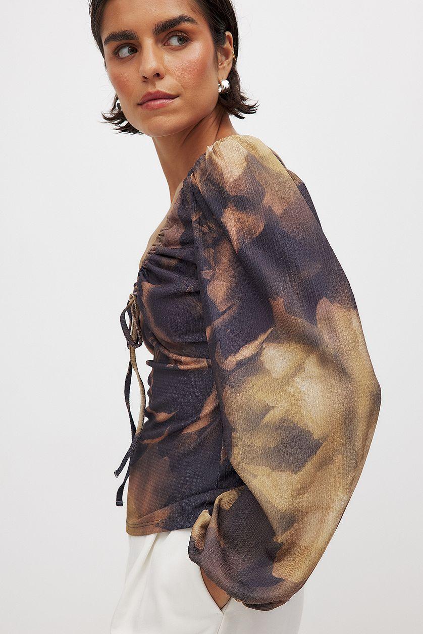 Balloon Sleeve Top Product Image