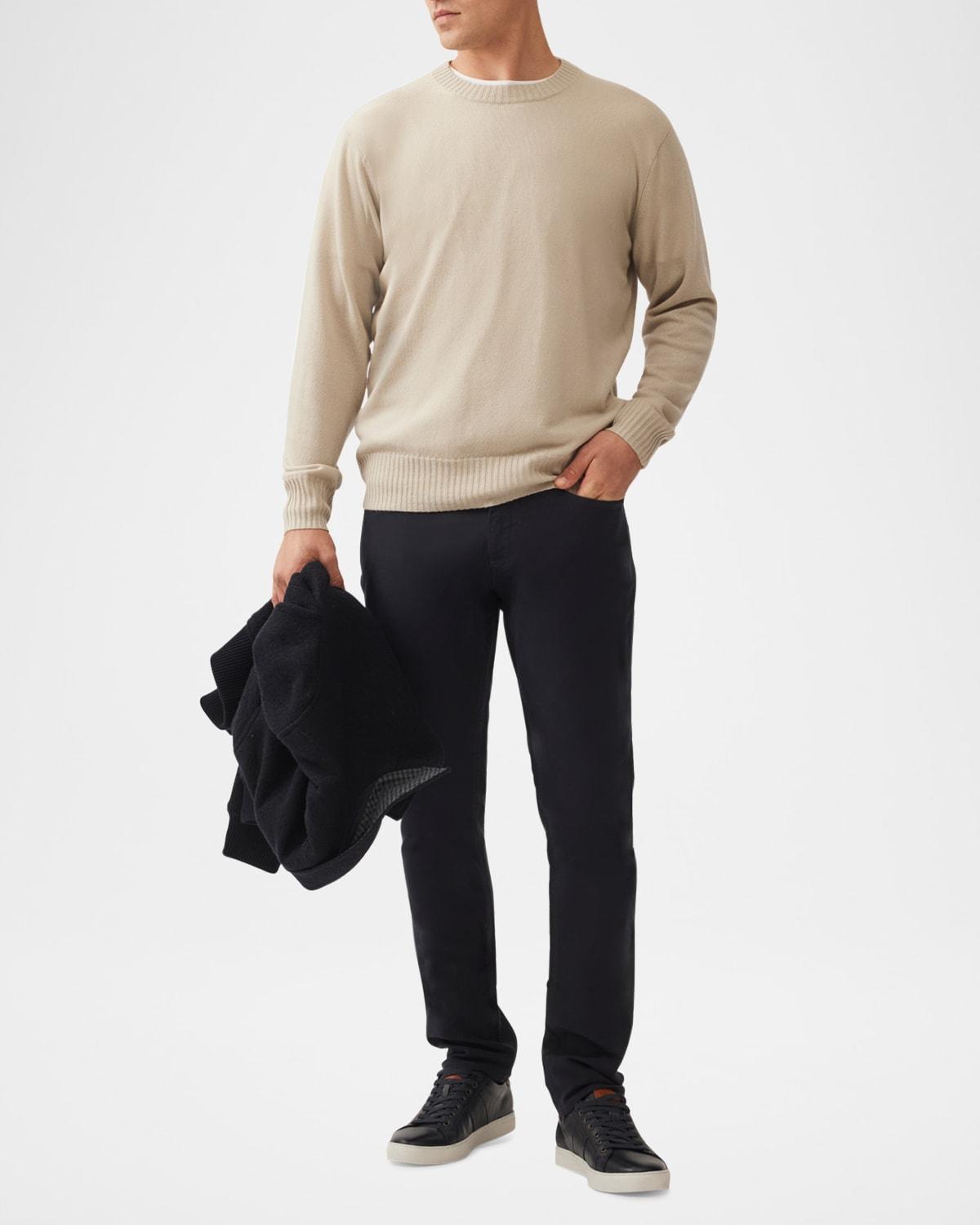 Mens Christchurch Wool-Cashmere Crewneck Sweater Product Image