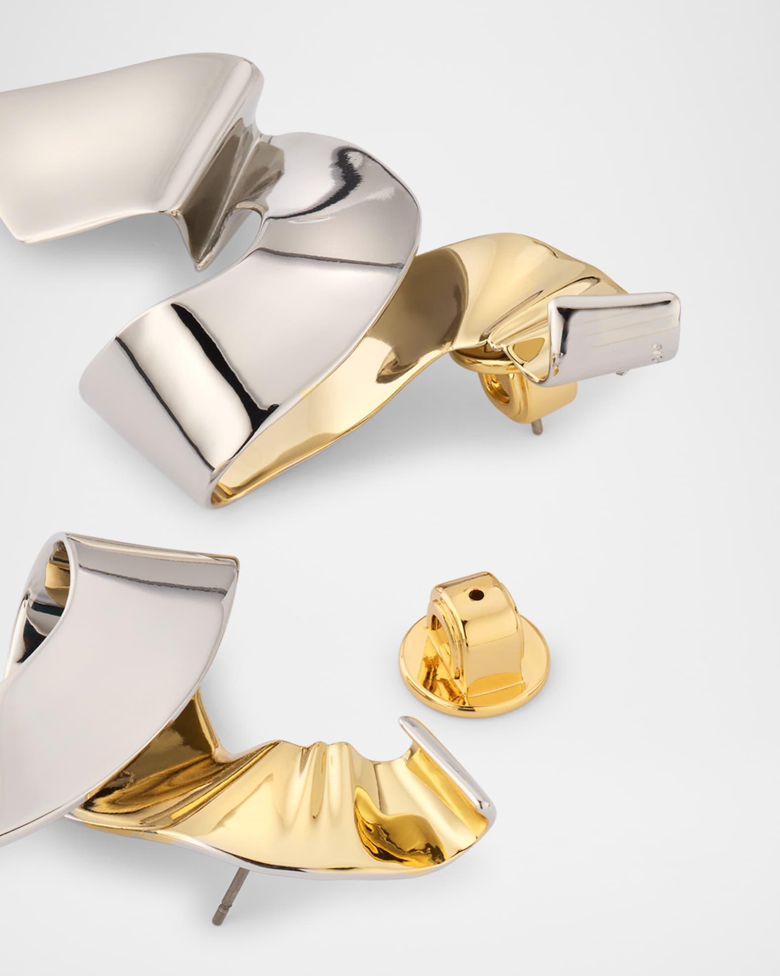 Two Tone Phaedra Earrings Product Image