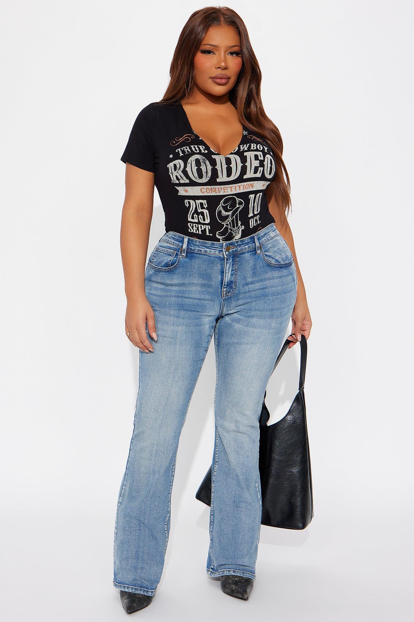 Rodeo Remix Bodysuit - Black Female Product Image