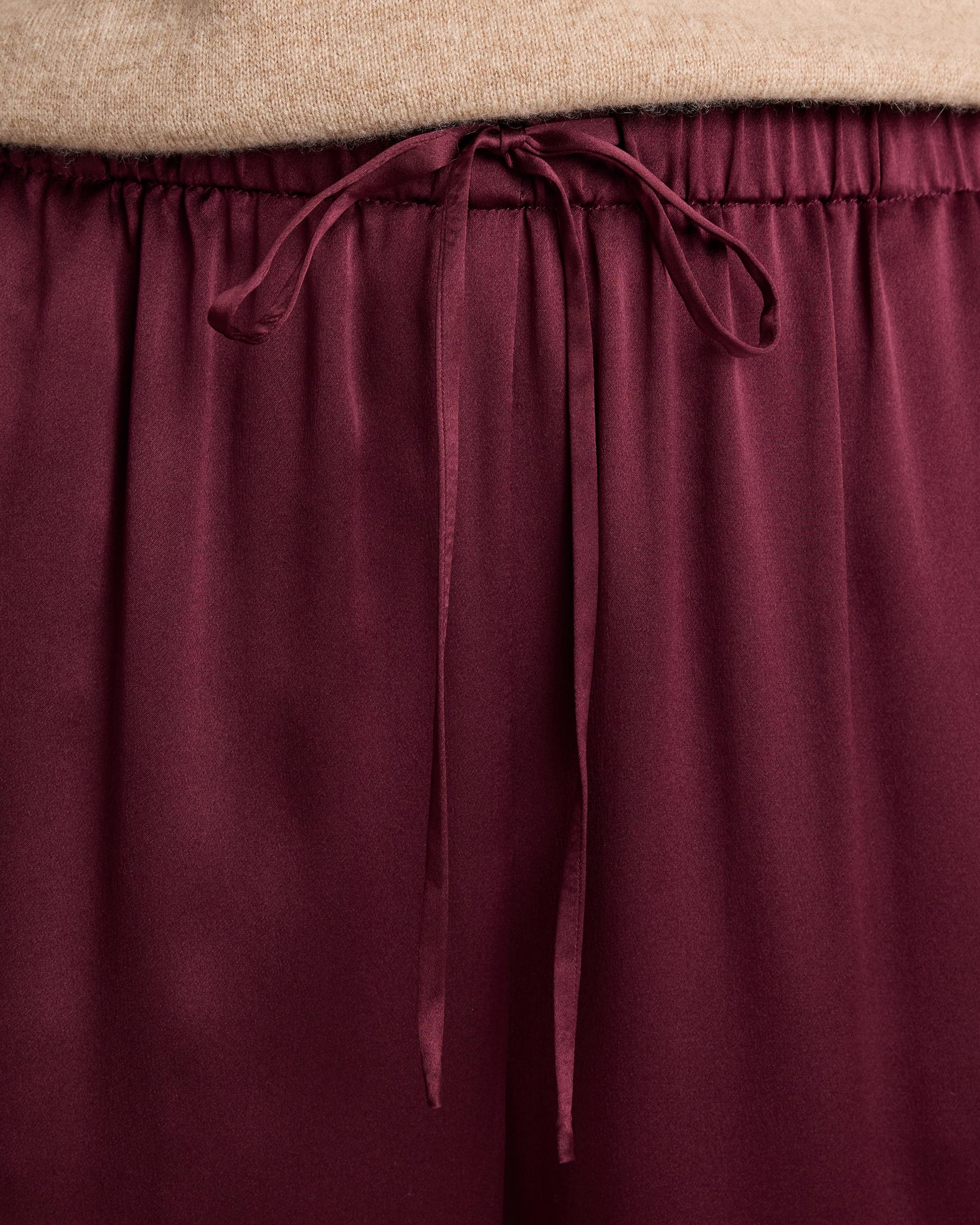 Quince | Women's Drawstring Wide Leg Pants Silk Product Image