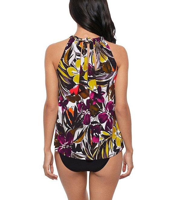 Magicsuit Solid Jersey Brief Shirred Swim Bottom Product Image