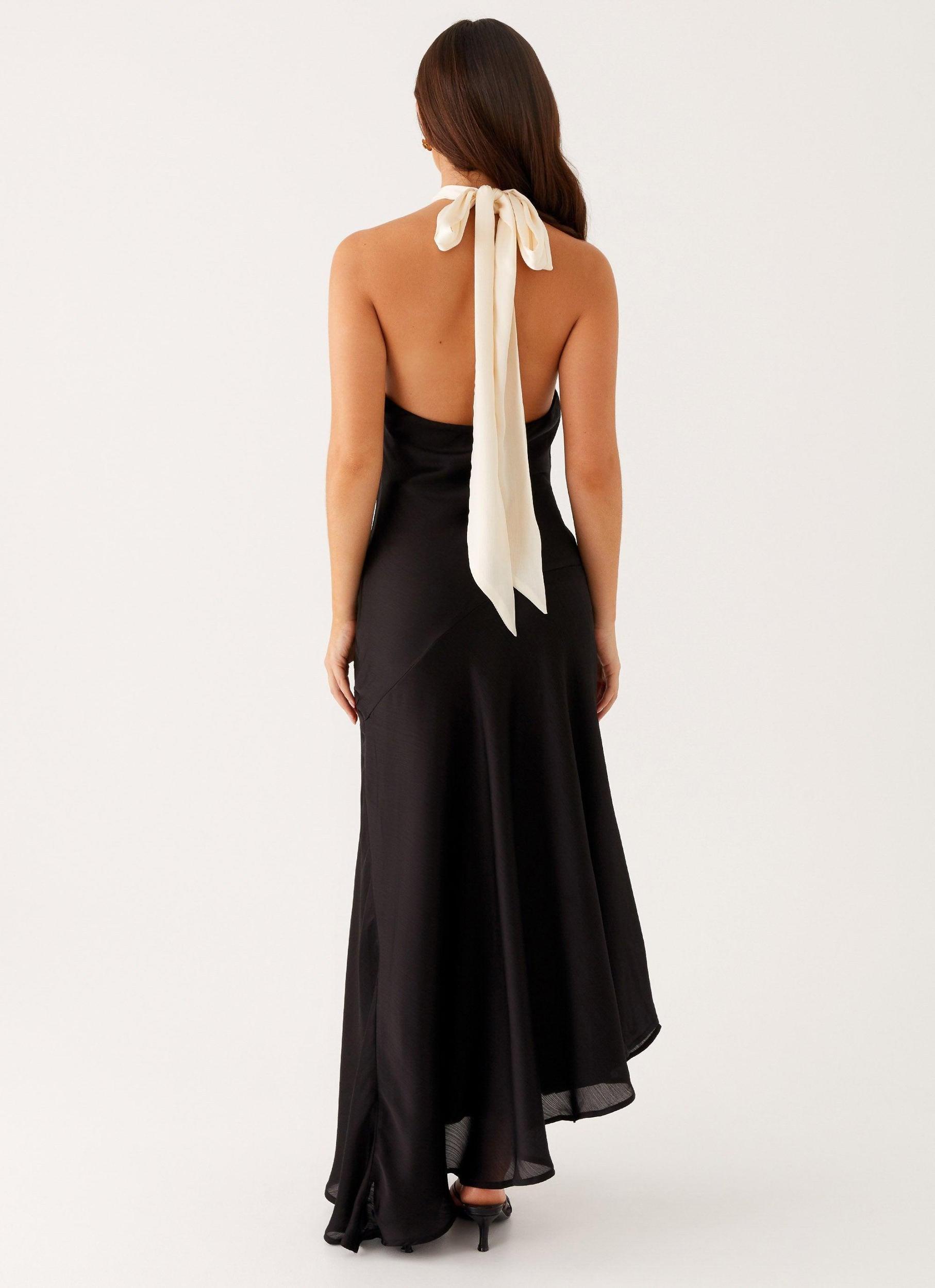 Night Owl Maxi Dress - Black Product Image