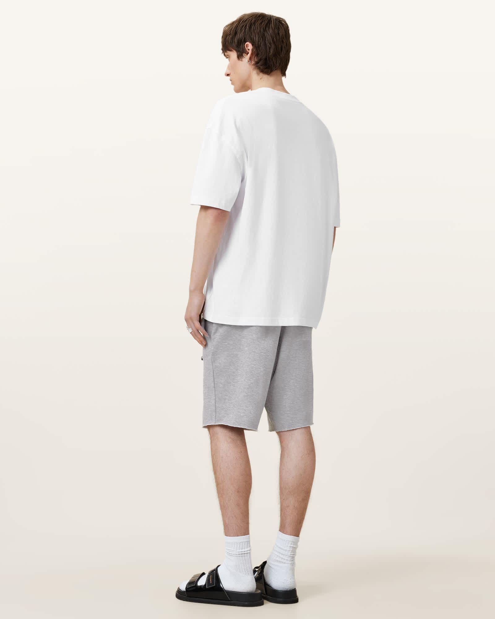 Helix Grey Sweat Shorts Product Image