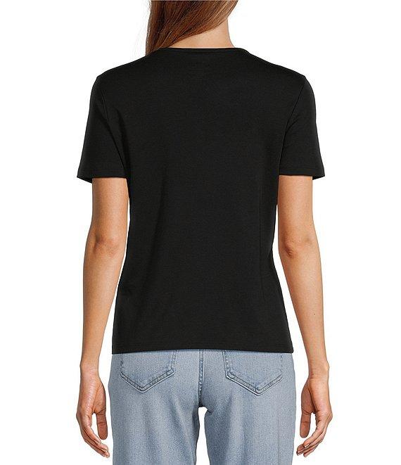 L.L.Bean Crew Neck Short Sleeve Tee Shirt Product Image