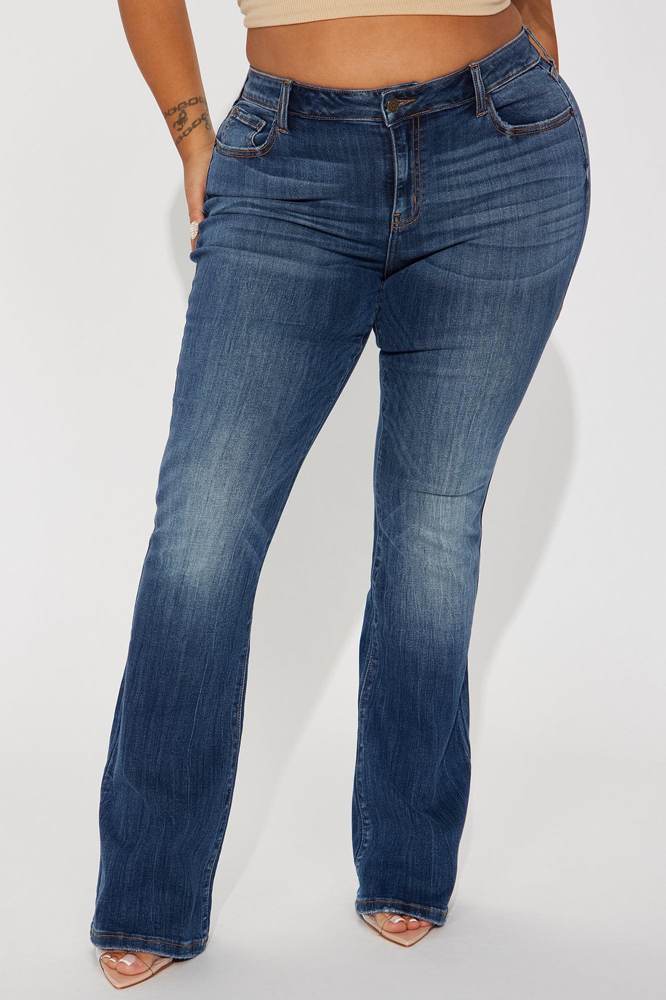 Out Of My Way Low Rise Bootcut Jean - Dark Wash Product Image