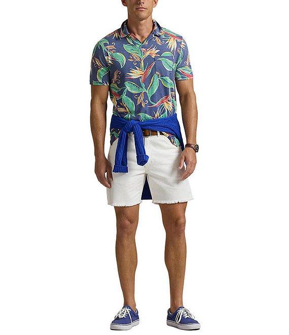 Polo Ralph Lauren Tropical Short Sleeve Polo Shirt Product Image
