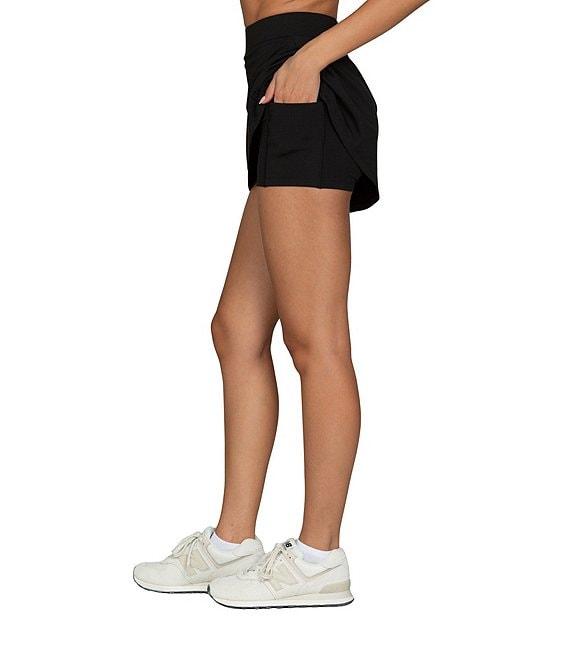 GOLD HINGE MotionCloud™ High-Rise A-line Mini Skirt Product Image
