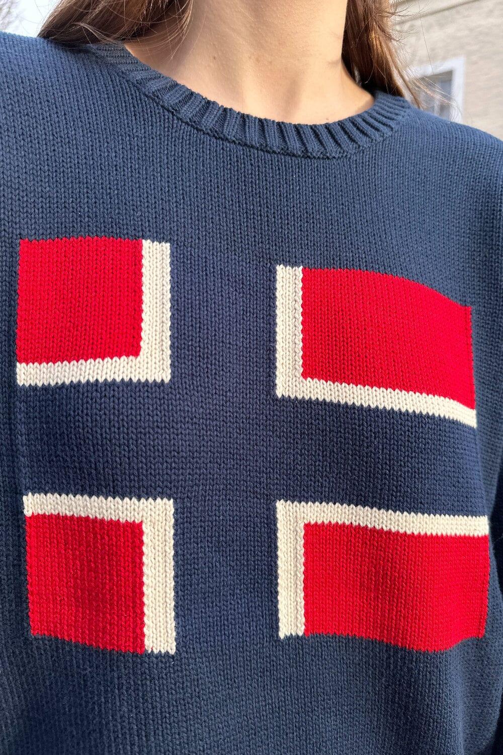 Nico Norwegian Flag Sweater Product Image
