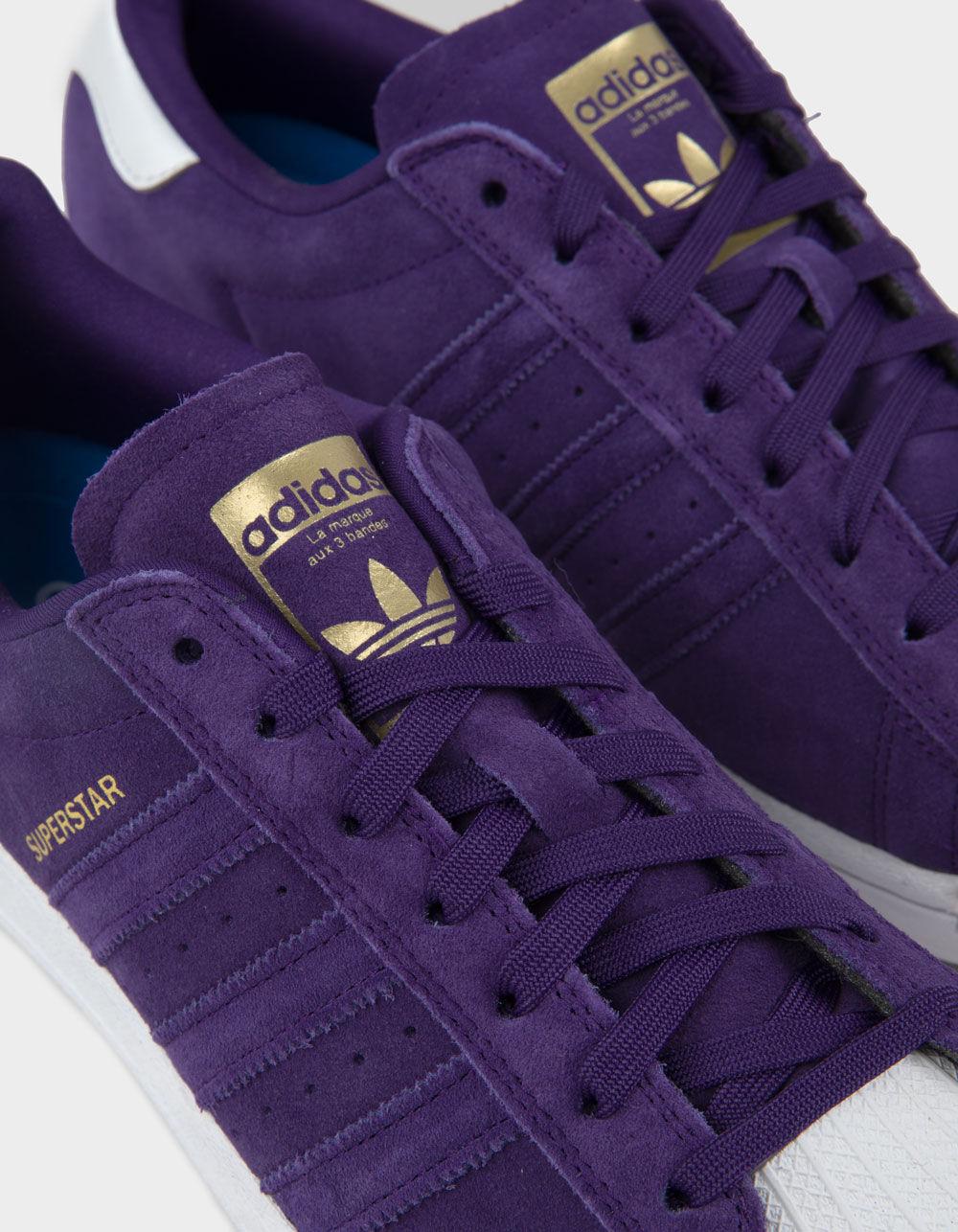 ADIDAS Superstar ADV Mens Shoes - PURPLE Product Image