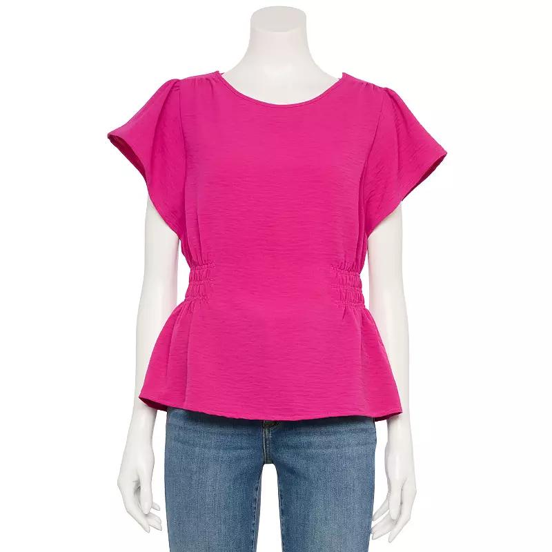 Women's Nine West Adaptive Cinched Blouse,  Product Image
