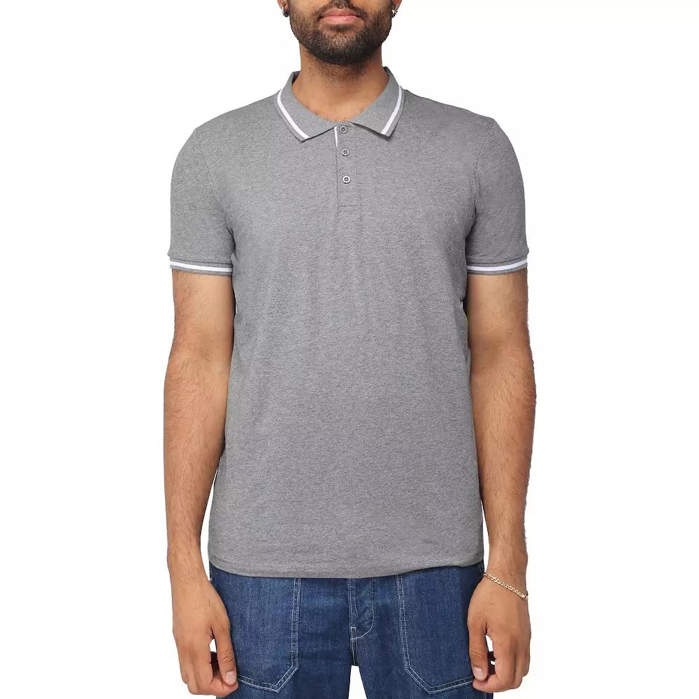 Men's Xray Basic Short Sleeve Tipped Polo,  Product Image