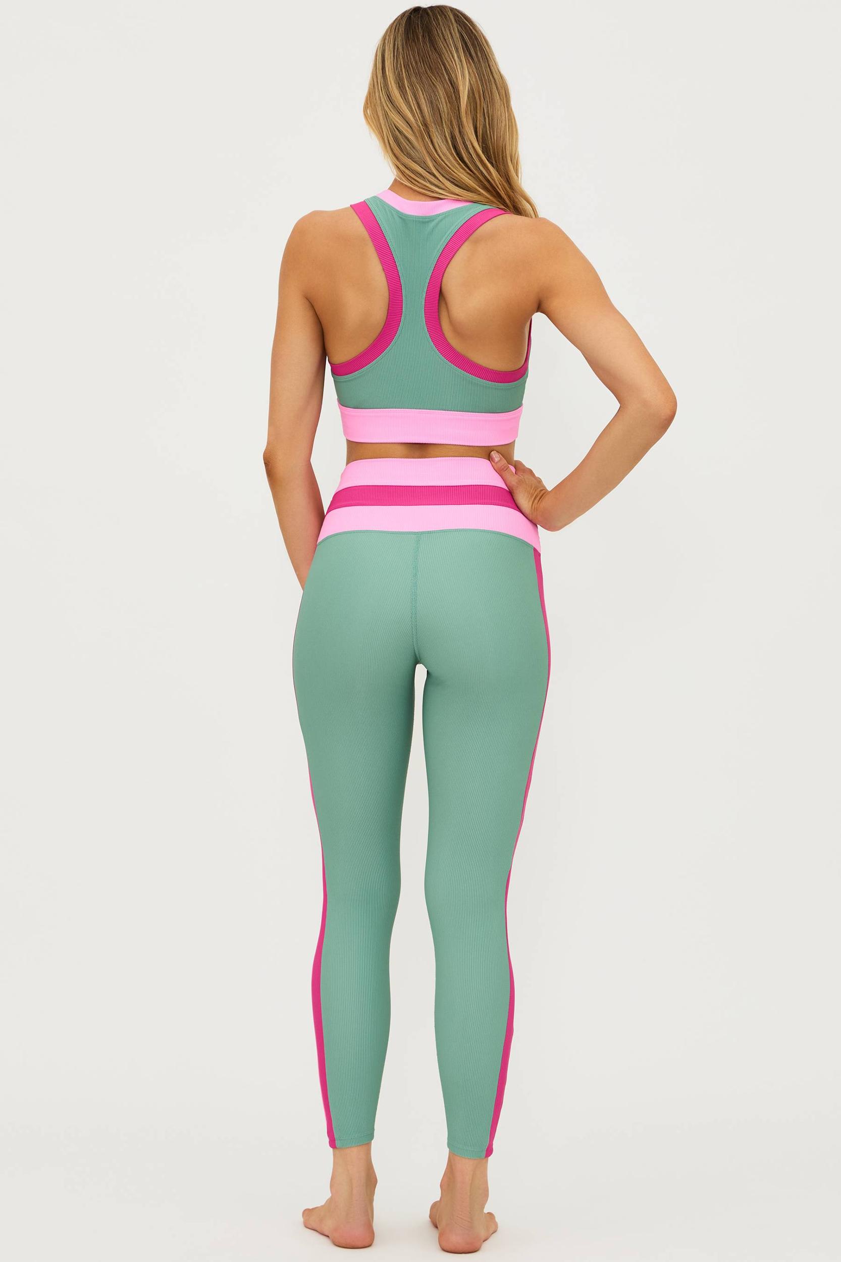 Mariella Legging Sage Bloom Colorblock Product Image