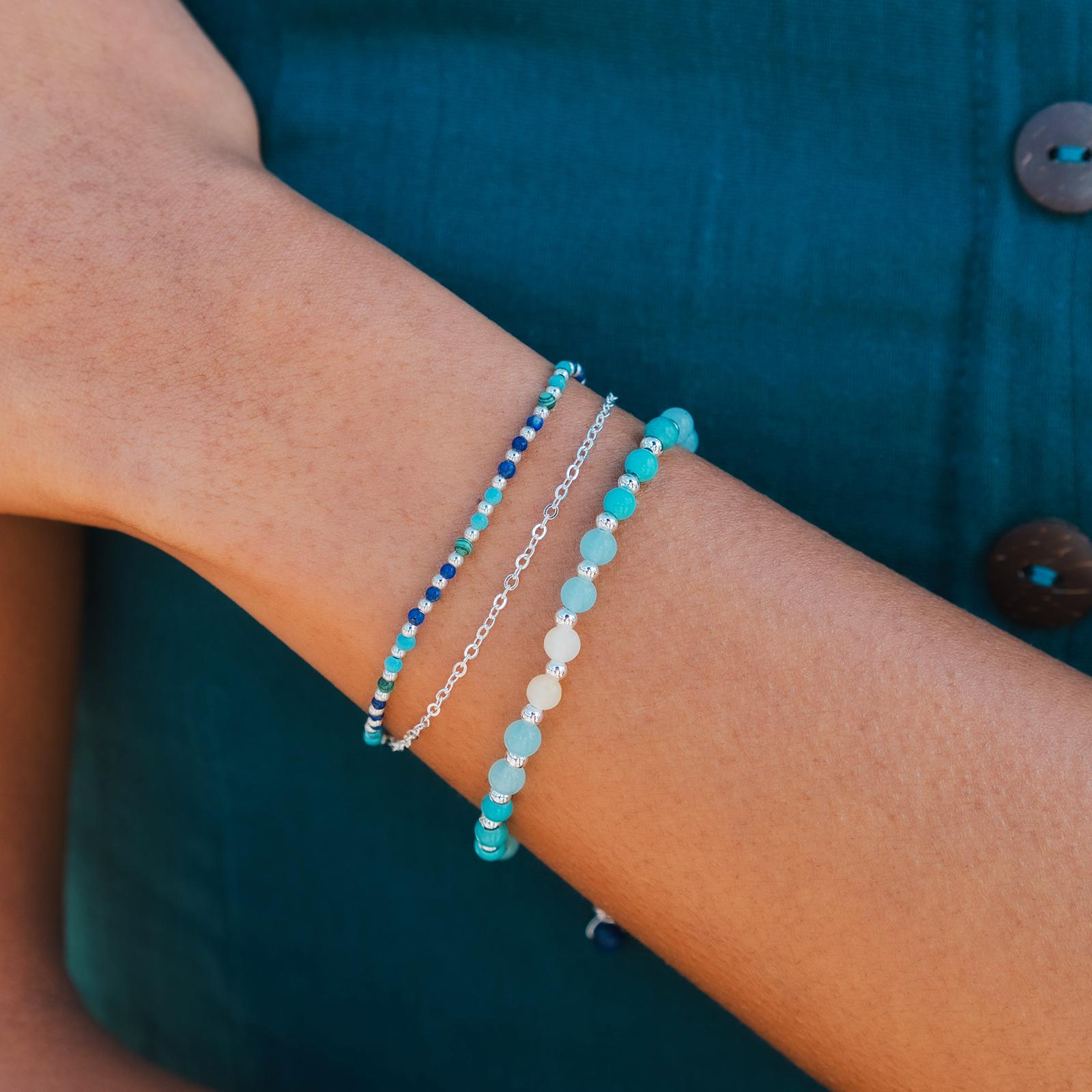 Anti-Anxiety + Healing Bracelet (Silver) Product Image