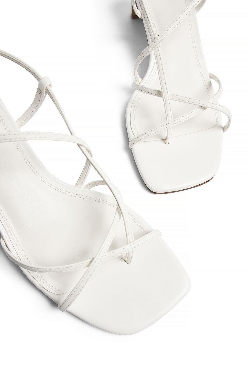 Strappy Block Heels Product Image