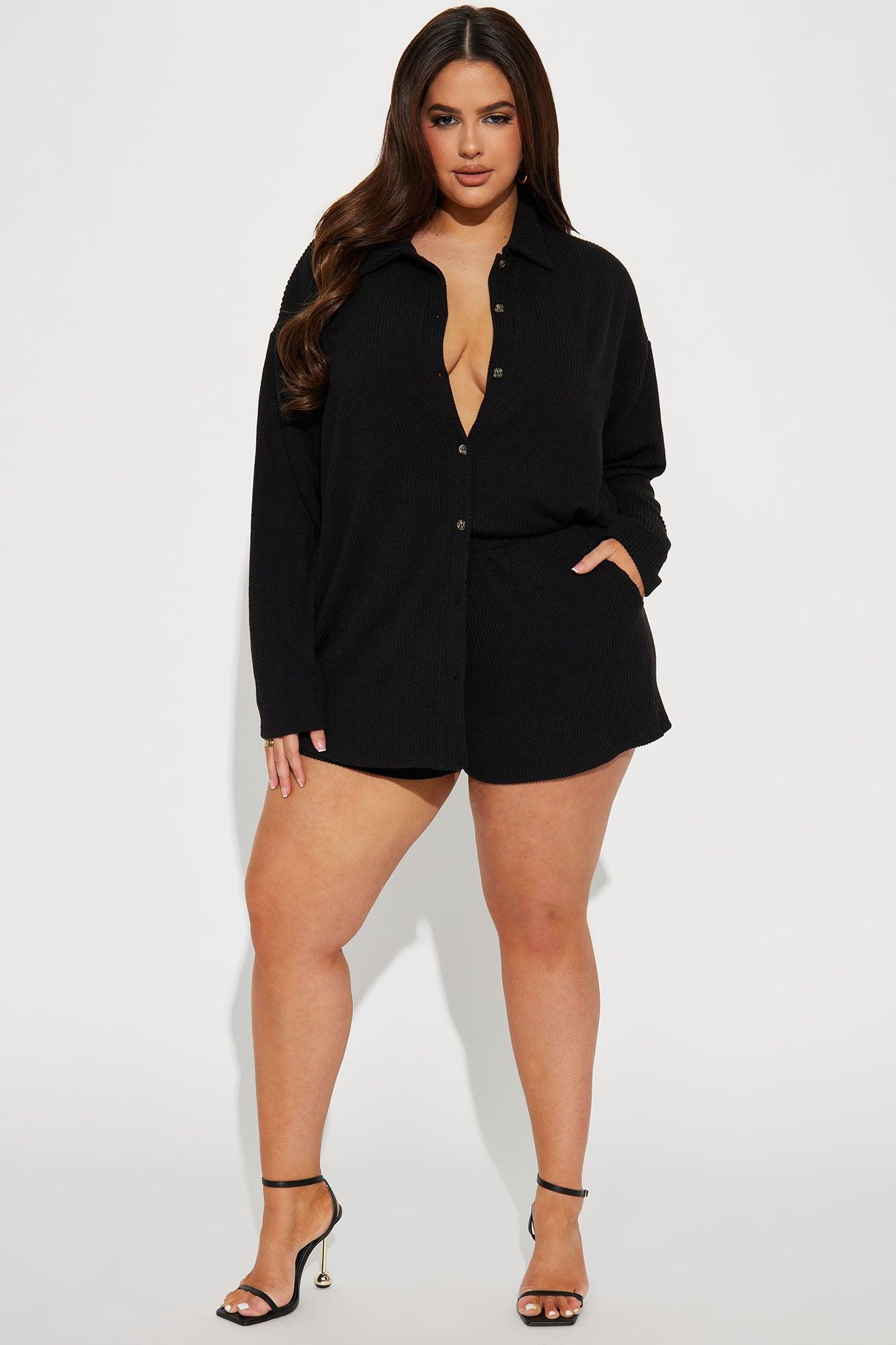 Bianca Short Set - Black Product Image