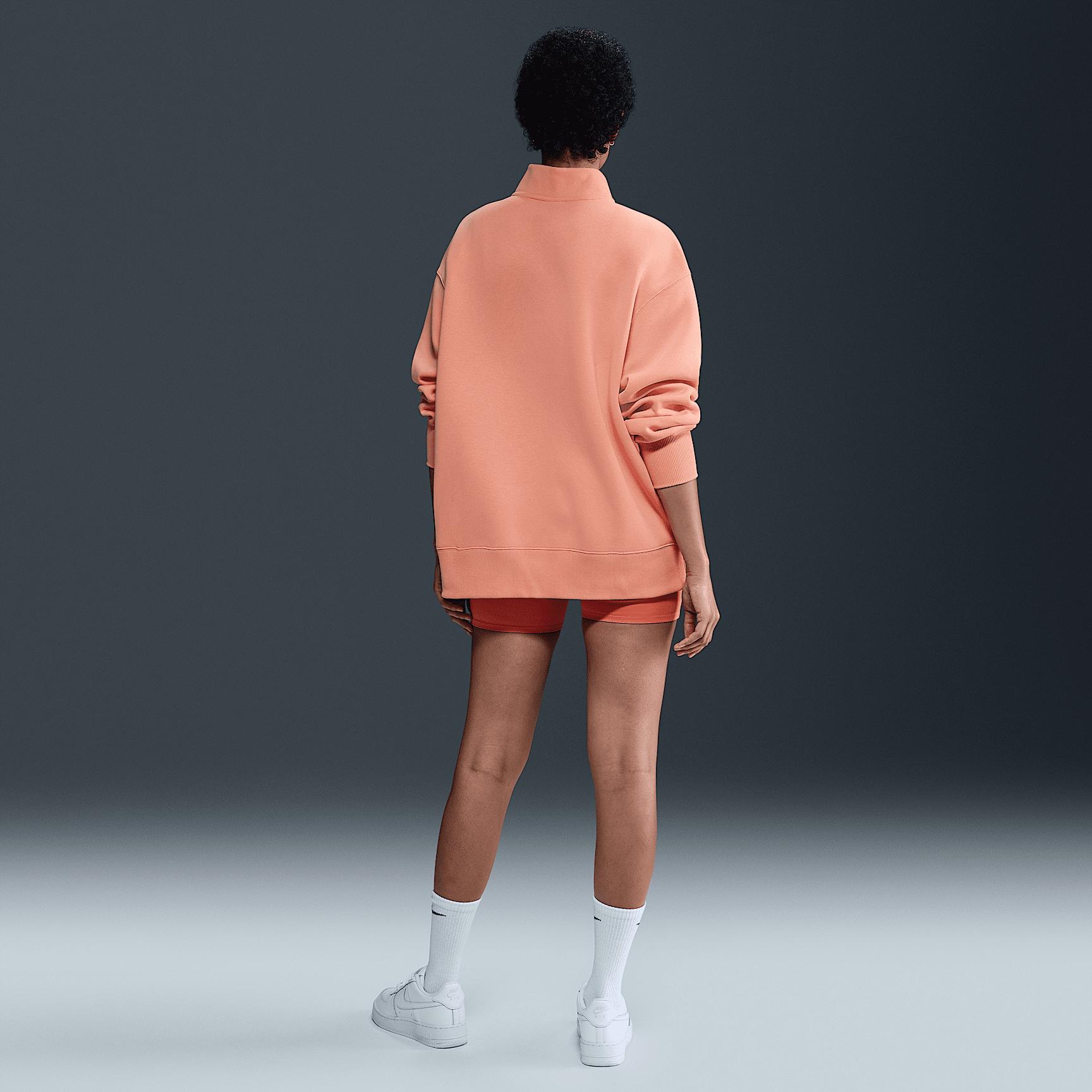 Women's Nike Sportswear Phoenix Fleece Oversized 1/4-Zip Long Sweatshirt Product Image