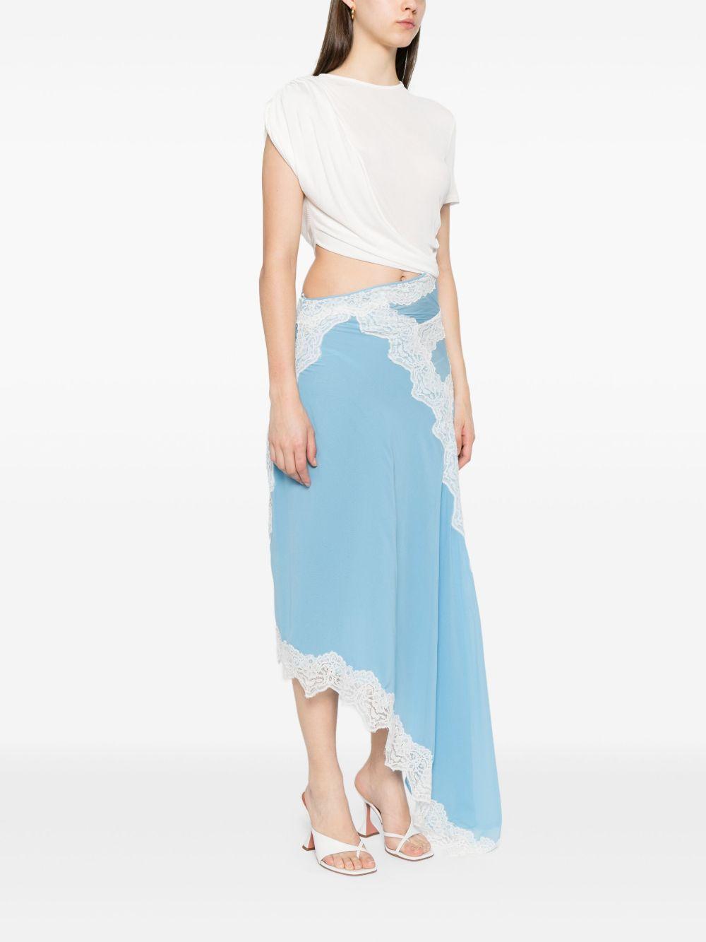 lace-detailing midi dress Product Image