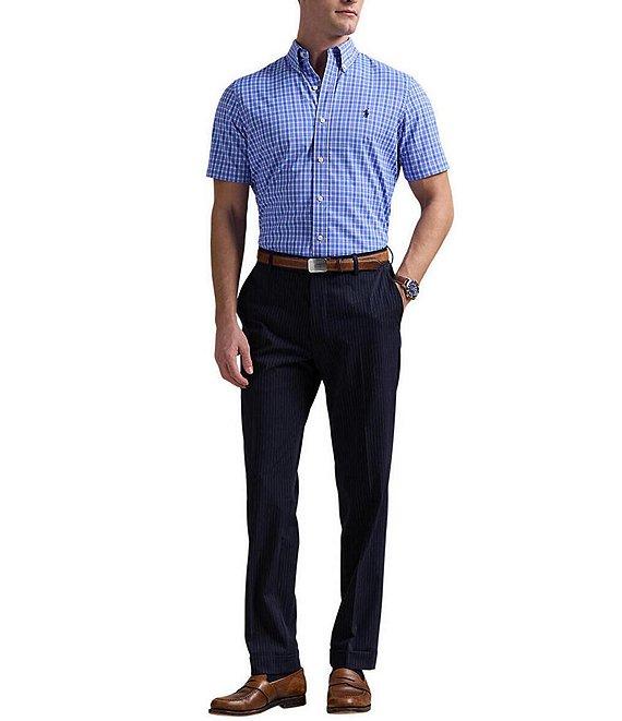 Polo Ralph Lauren Classic Fit Performance Stretch Twill Short Sleeve Woven Shirt Product Image