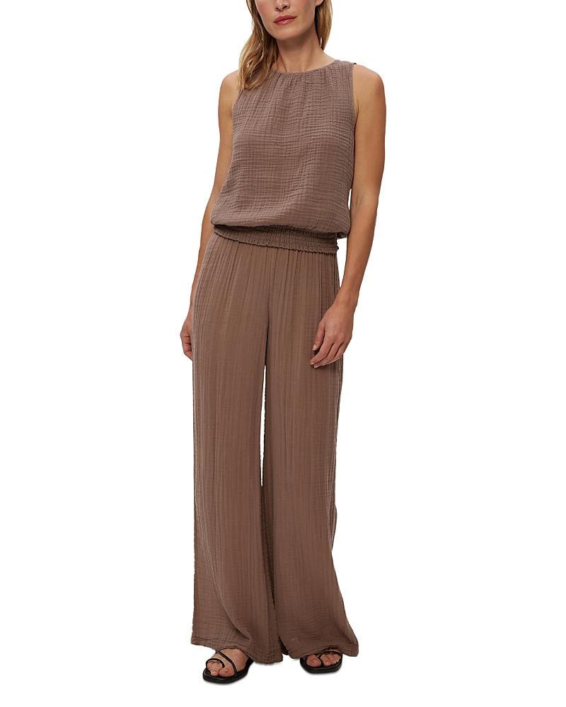 Michael Stars Smocked Wide-Leg Pants Product Image