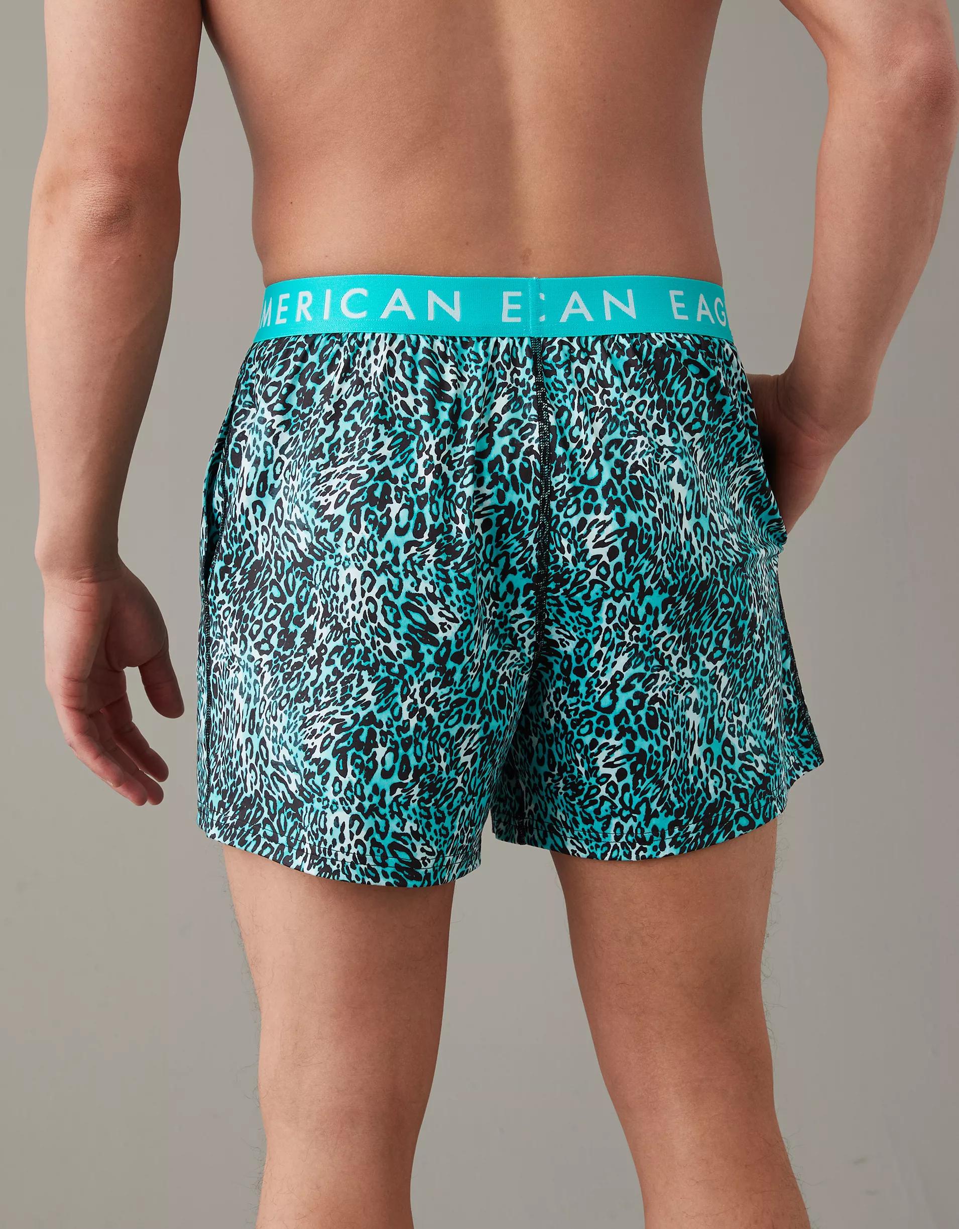 AEO Palm Trees Ultra Soft Pocket Boxer Short Product Image
