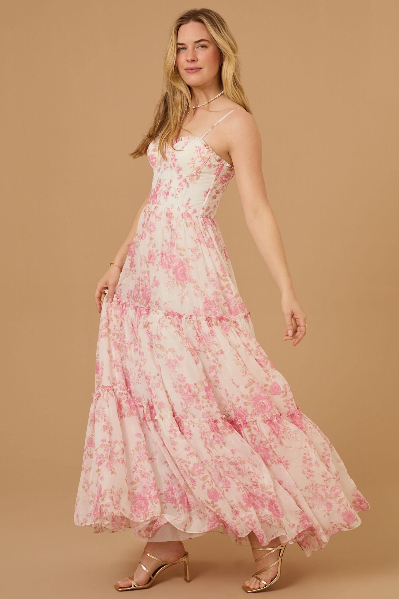 Elliana Floral Maxi Dress Product Image