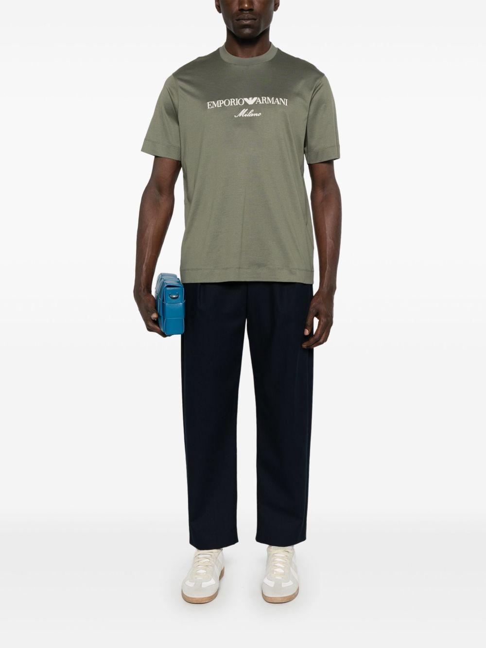 logo-embroidered T-shirt Product Image