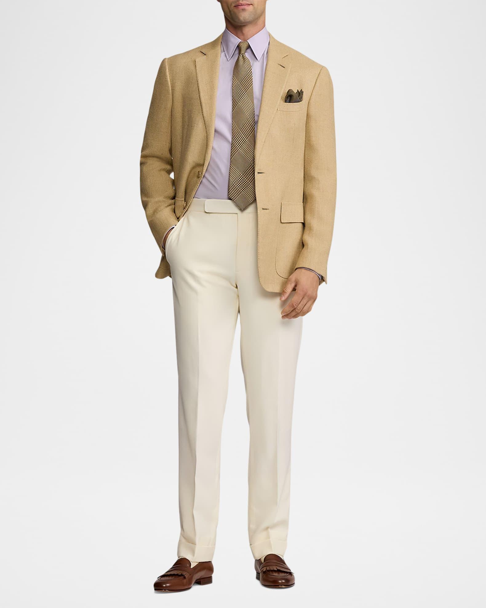 Men's Kent Hand-Tailored Herringbone Jacket Product Image