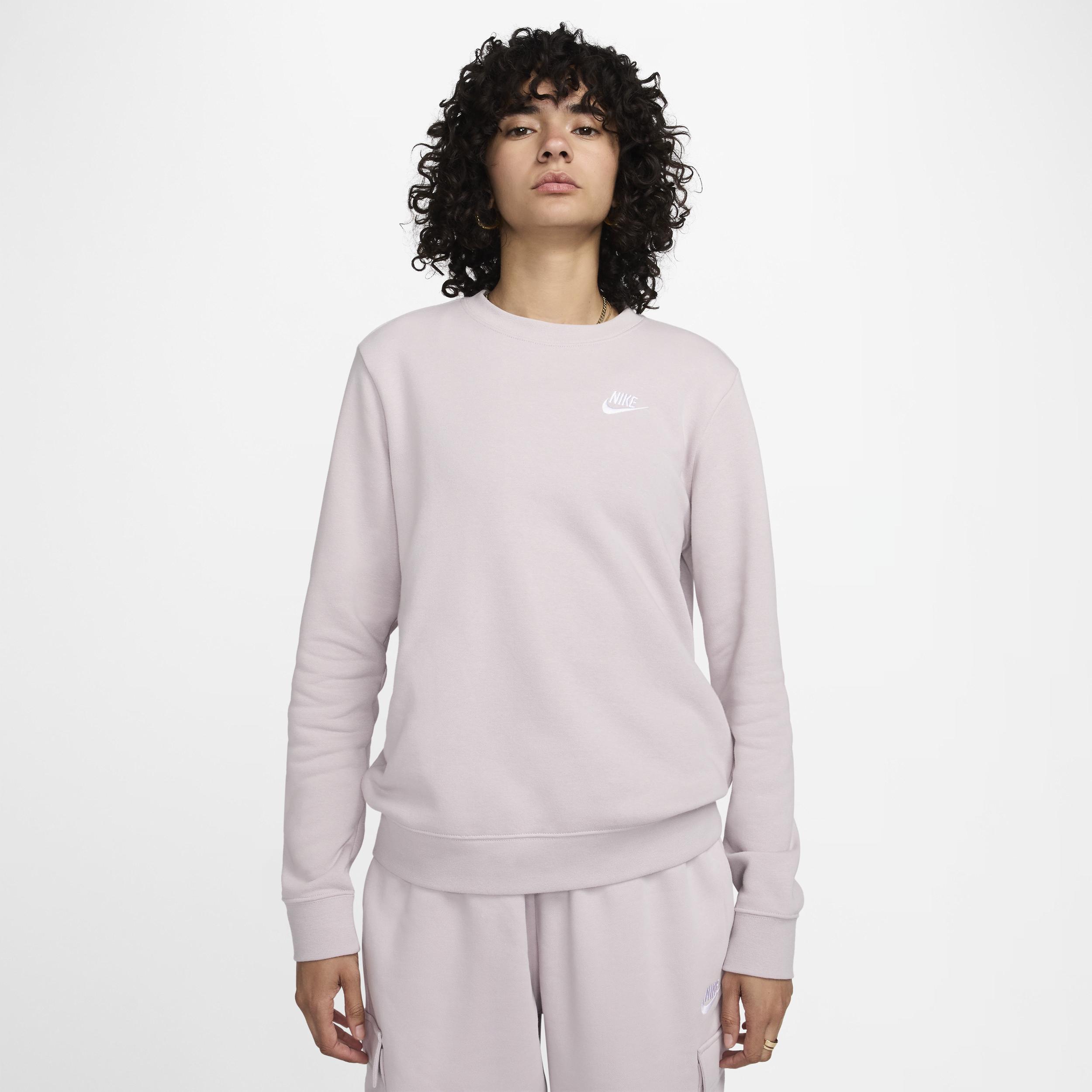 Women's Nike Sportswear Club Fleece Crew-Neck Sweatshirt Product Image